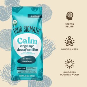 Four Sigmatic Organic Calm Decaf Ground Coffee