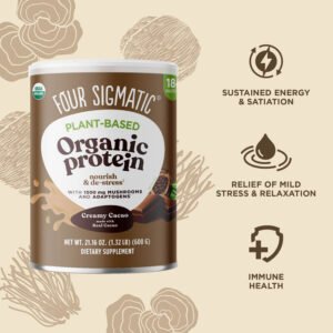 Four Sigmatic Organic Creamy Cacao Plant-based Protein