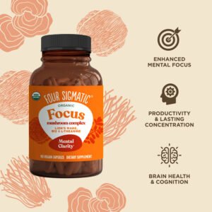 Four Sigmatic Organic Focus Mushroom Complex Capsules